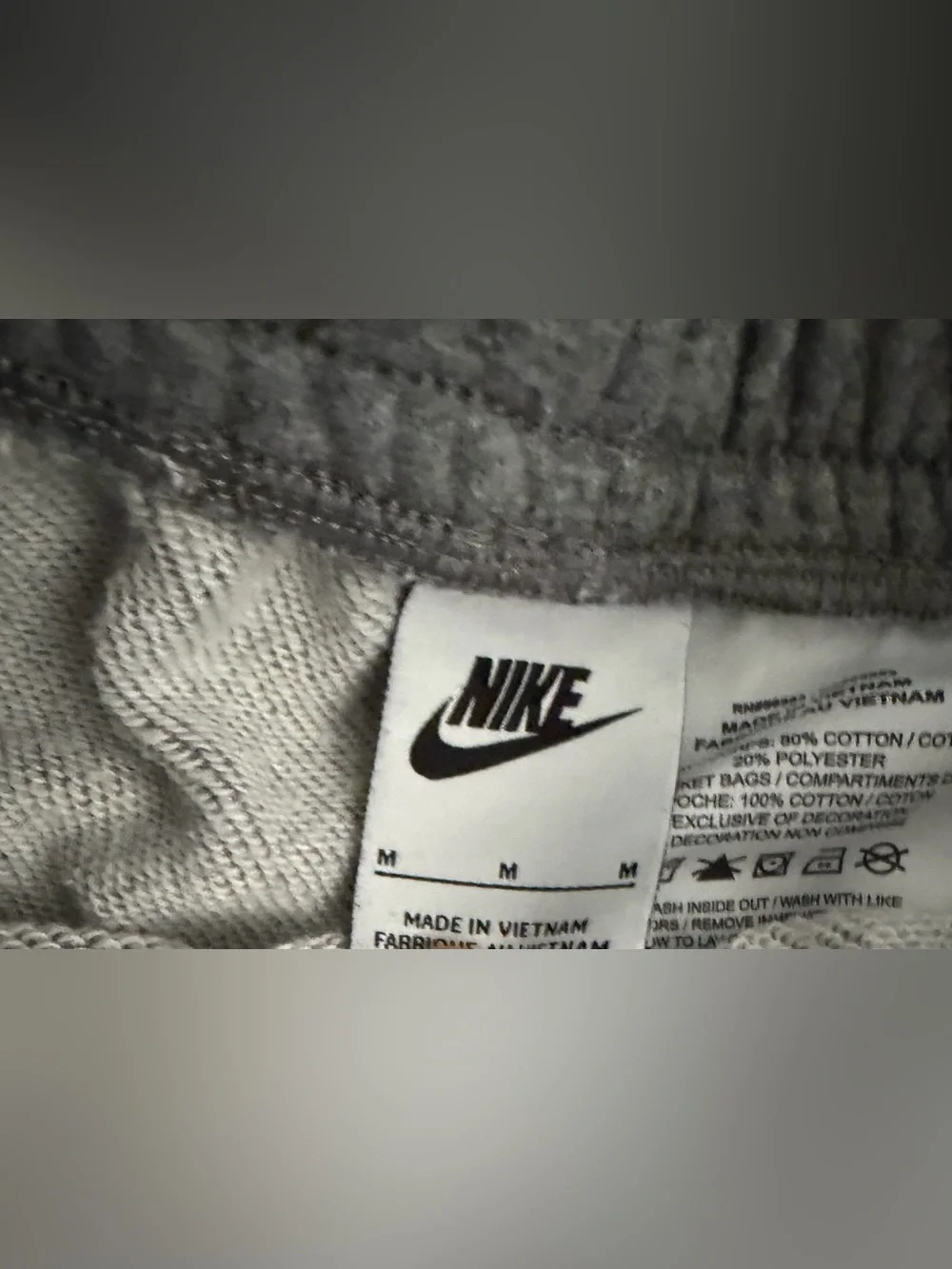 Nike Kids Black & Grey Athletic Shorts
